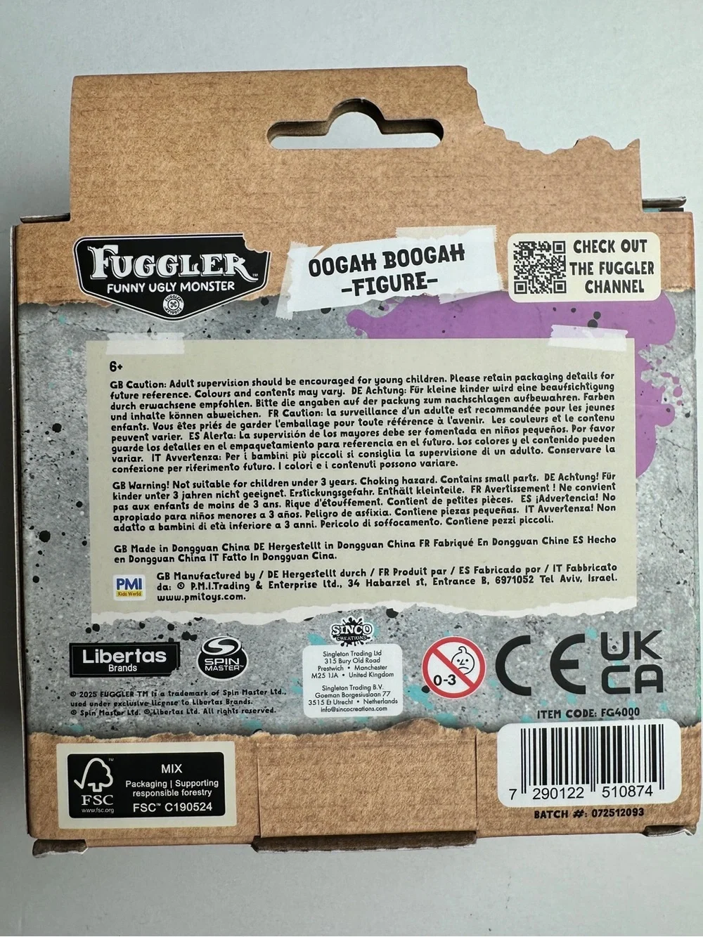 NEW Fuggler Oogah Boogah Cow Print Series 2 Figure